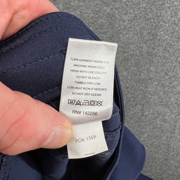 Figs Scrub Pants Womens Small Petite Blue High Waisted 2.0 Yoga Waistband - Picture 7 of 13